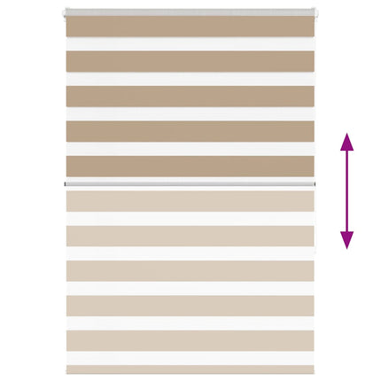 Rullgardin zebra 95x150 cm tyg bredd 90,9 cm polyester