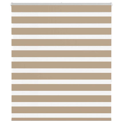Rullgardin zebra 130x150 cm tyg bredd 125,9 cm polyester