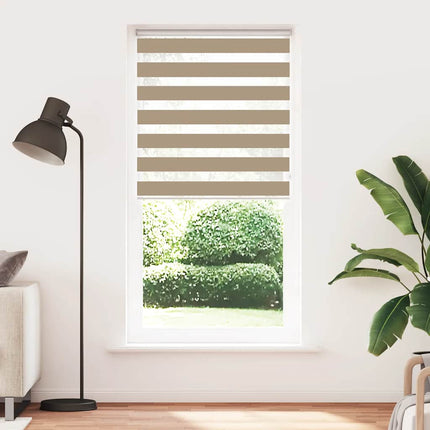 Rullgardin zebra 110x200 cm tyg bredd 105,9 cm polyester