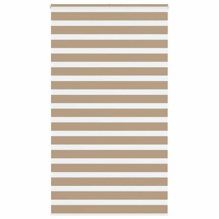 Rullgardin zebra 125x200 cm tyg bredd 120,9 cm polyester