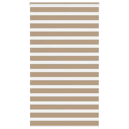 Rullgardin zebra 130x200 cm tyg bredd 125,9 cm polyester