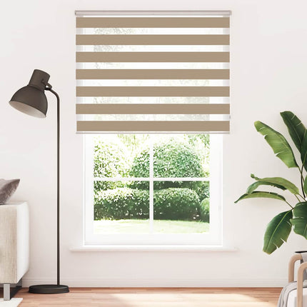 Rullgardin zebra 145x200 cm tyg bredd 140,9 cm polyester