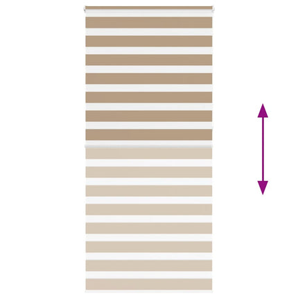 Rullgardin zebra 95x230 cm tyg bredd 90,9 cm polyester