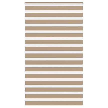 Rullgardin zebra 130x230 cm tyg bredd 125,9 cm polyester