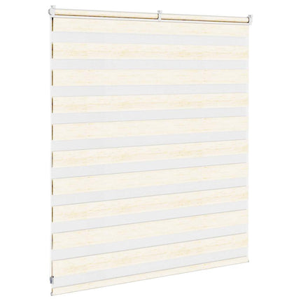 Rullgardin zebra 130x100 cm tyg bredd 125,9 cm polyester