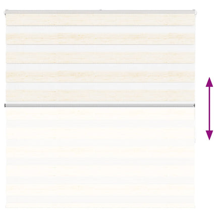 Rullgardin zebra 140x150 cm tyg bredd 135,9 cm polyester