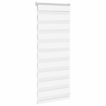 Rullgardin zebra vit 55x100 cm tyg bredd 50,9 cm polyester