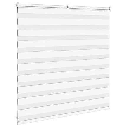 Rullgardin zebra vit 150x100 cm tyg bredd 145,9 cm polyester