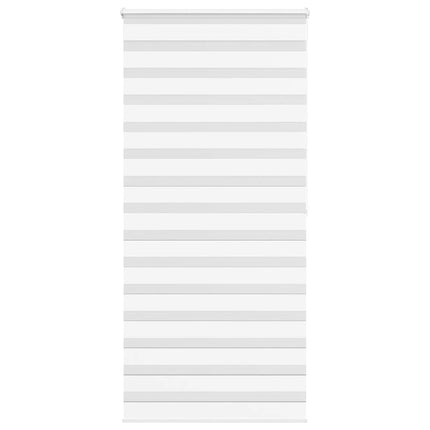 Rullgardin zebra vit 115x200 cm tyg bredd 110,9 cm polyester