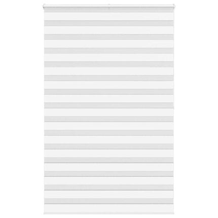 Rullgardin zebra vit 150x200 cm tyg bredd 145,9 cm polyester