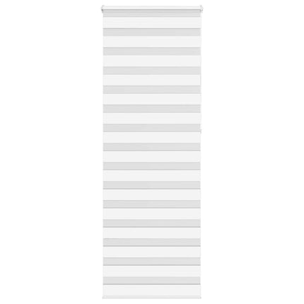 Rullgardin zebra vit 85x230 cm tyg bredd 80,9 cm polyester