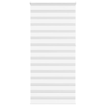 Rullgardin zebra vit 115x230 cm tyg bredd 110,9 cm polyester