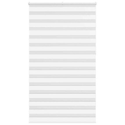 Rullgardin zebra vit 120x230 cm tyg bredd 115,9 cm polyester