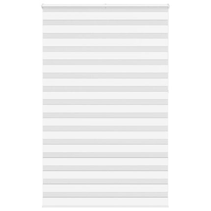 Rullgardin zebra vit 150x230 cm tyg bredd 145,9 cm polyester
