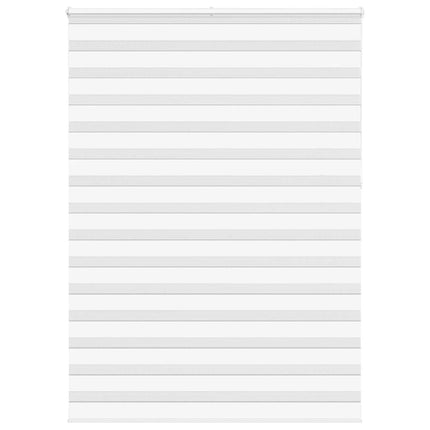 Rullgardin zebra vit 155x230 cm tyg bredd 150,9 cm polyester