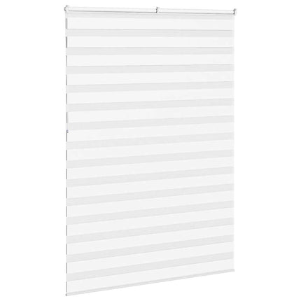 Rullgardin zebra vit 165x230 cm tyg bredd 160,9 cm polyester