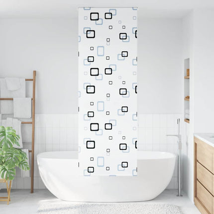 Rullgardin för dusch 70x240 cm tyg bredd 66 cm