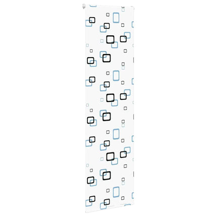 Rullgardin för dusch 80x240 cm tyg bredd 76 cm