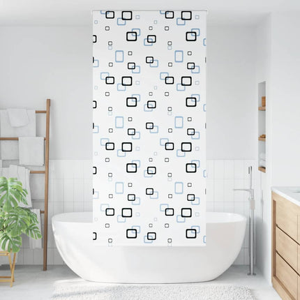 Rullgardin för dusch 100x240 cm tyg bredd 96 cm