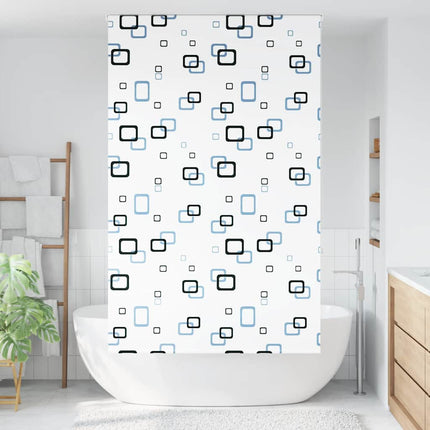 Rullgardin för dusch 140x240 cm tyg bredd 136 cm