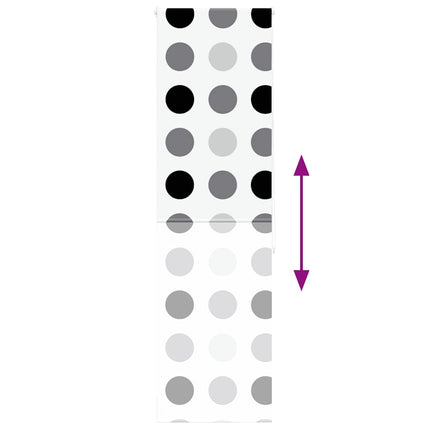 Rullgardin för dusch 70x240 cm tyg bredd 66 cm
