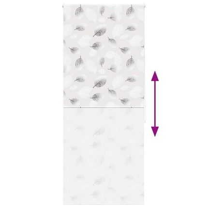 Rullgardin för dusch 110x240 cm tyg bredd 106 cm