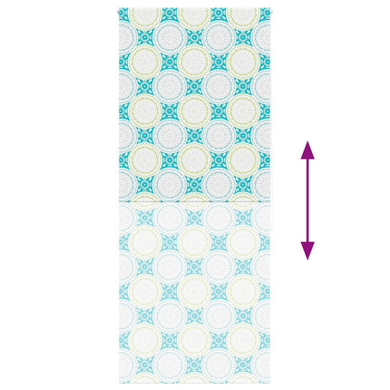 Rullgardin för dusch 90x240 cm tyg bredd 86 cm