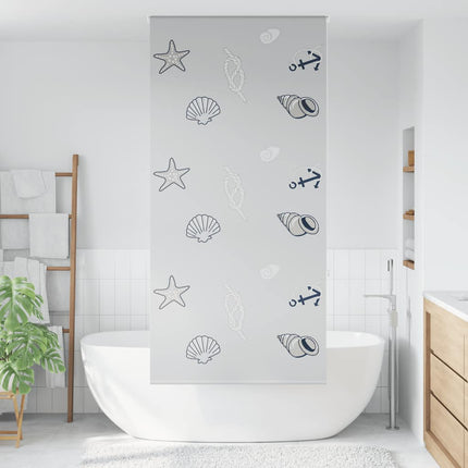Rullgardin för dusch 90x240 cm tyg bredd 86 cm
