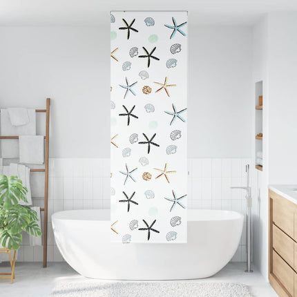 Rullgardin för dusch 80x240 cm tyg bredd 76 cm