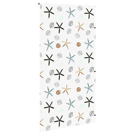 Rullgardin för dusch 130x240 cm tyg bredd 126 cm