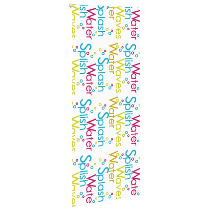 Rullgardin för dusch 110x240 cm tyg bredd 106 cm