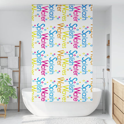 Rullgardin för dusch 120x240 cm tyg bredd 116 cm