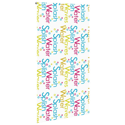 Rullgardin för dusch 130x240 cm tyg bredd 126 cm