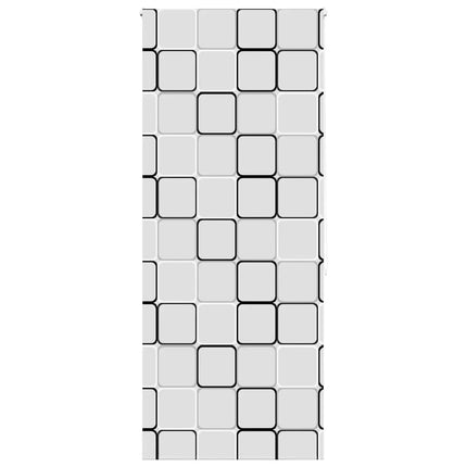 Rullgardin för dusch 90x240 cm tyg bredd 86 cm