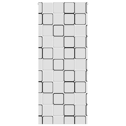 Rullgardin för dusch 100x240 cm tyg bredd 96 cm