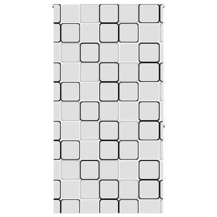 Rullgardin för dusch 120x240 cm tyg bredd 116 cm