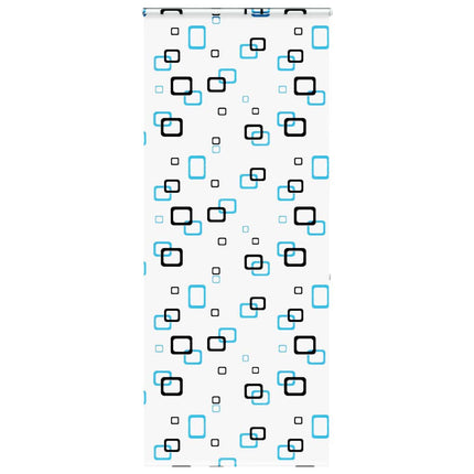 Duschrullgardin med kassett 100x240 cm tyg bredd 96 cm