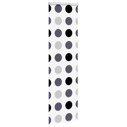 Duschrullgardin med kassett 70x240 cm tyg bredd 66 cm