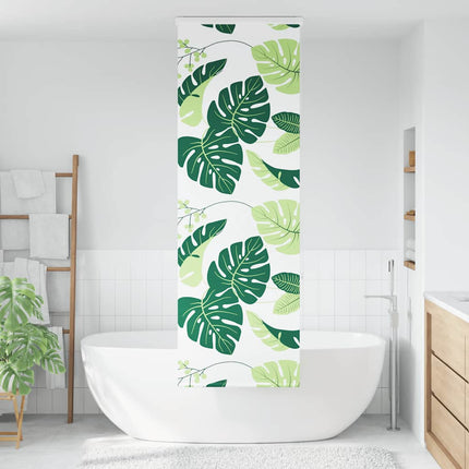 Duschrullgardin med kassett 80x240 cm tyg bredd 76 cm