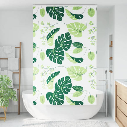 Duschrullgardin med kassett 140x240 cm tyg bredd 136 cm