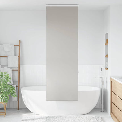 Duschrullgardin med kassett 80x240 cm tyg bredd 76 cm