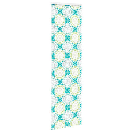 Duschrullgardin med kassett 80x240 cm tyg bredd 76 cm