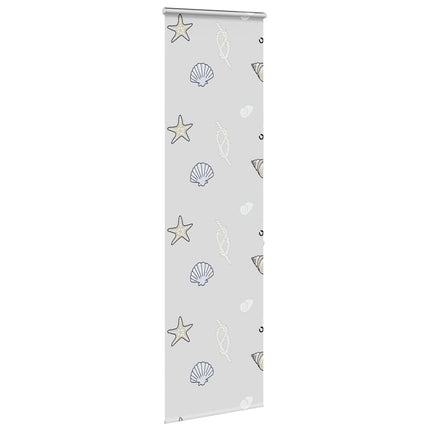 Duschrullgardin med kassett 60x240 cm tyg bredd 56 cm