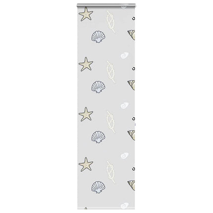 Duschrullgardin med kassett 70x240 cm tyg bredd 66 cm