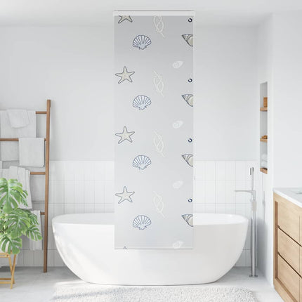 Duschrullgardin med kassett 70x240 cm tyg bredd 66 cm