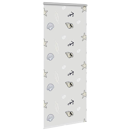 Duschrullgardin med kassett 90x240 cm tyg bredd 86 cm