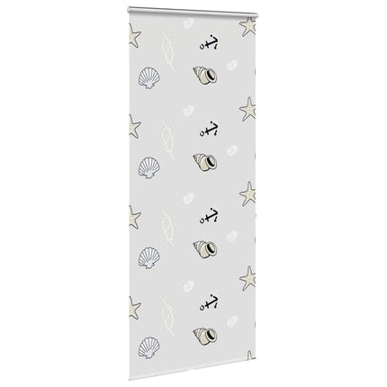 Duschrullgardin med kassett 110x240 cm tyg bredd 106 cm