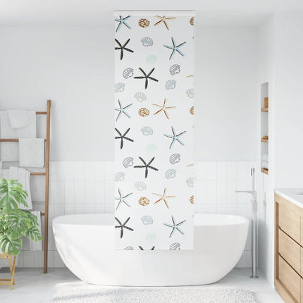 Duschrullgardin med kassett 60x240 cm tyg bredd 56 cm