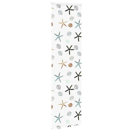 Duschrullgardin med kassett 80x240 cm tyg bredd 76 cm