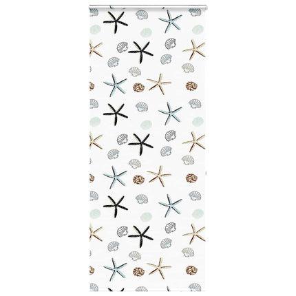 Duschrullgardin med kassett 100x240 cm tyg bredd 96 cm